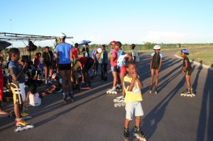 Mandela village 400 meters asphalt road circuit