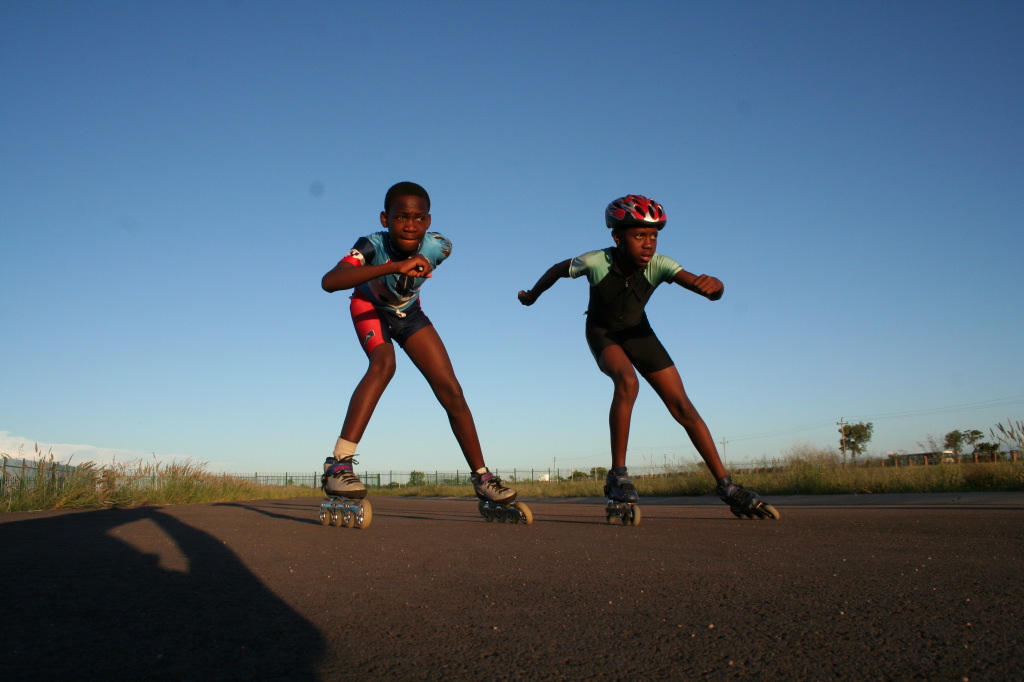 Mandela village 400 meters asphalt road circuit