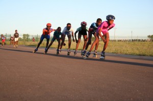 Mandela village 400 meters asphalt road circuit