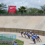 PRETORIA roller skating bank track in the middle of cycling track